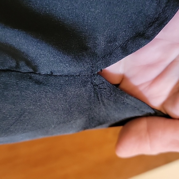 PrettyLittleThing Black Satin Dress - Picture 7 of 7